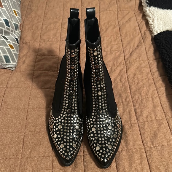 Nasty Gal Shoes - Nasty gal studded western boots